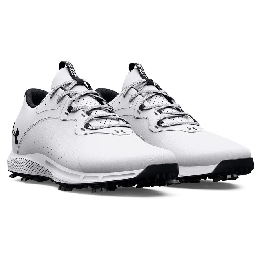 Under Armour Charged Draw 2 heren golfschoenen, wit