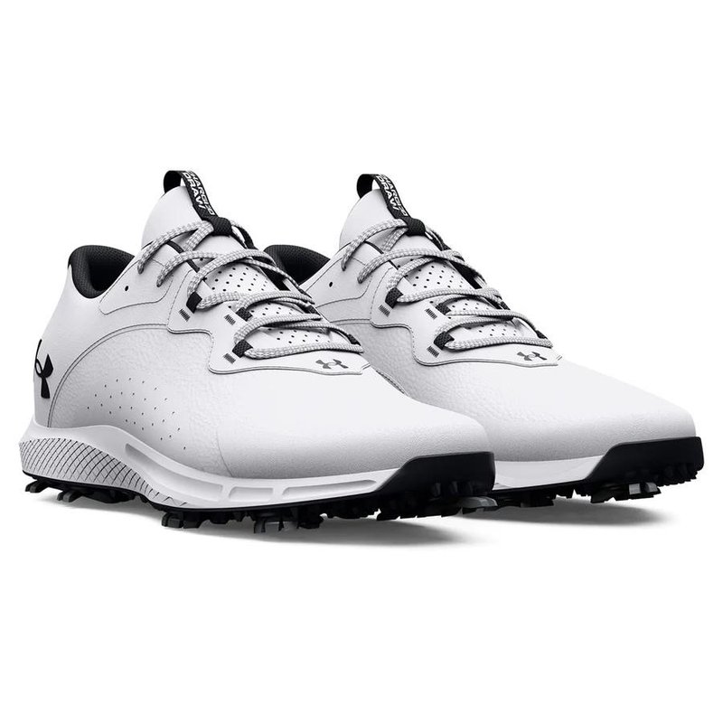 Under Armour Charged Draw 2 heren golfschoenen, wit