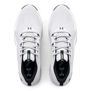 Under Armour Charged Draw 2 heren golfschoenen, wit