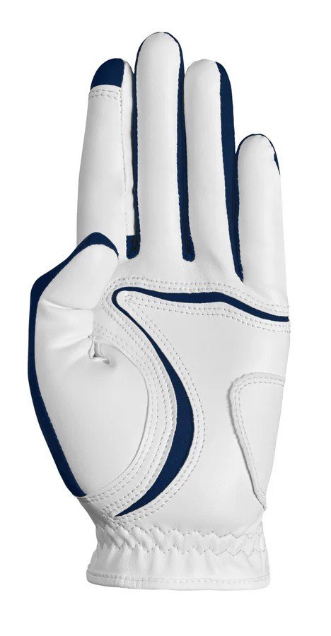 Zoom Zoom Hybrid heren golfhandschoen, wit/blauw