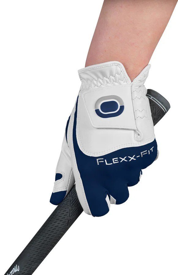 Zoom Zoom Hybrid heren golfhandschoen, wit/blauw