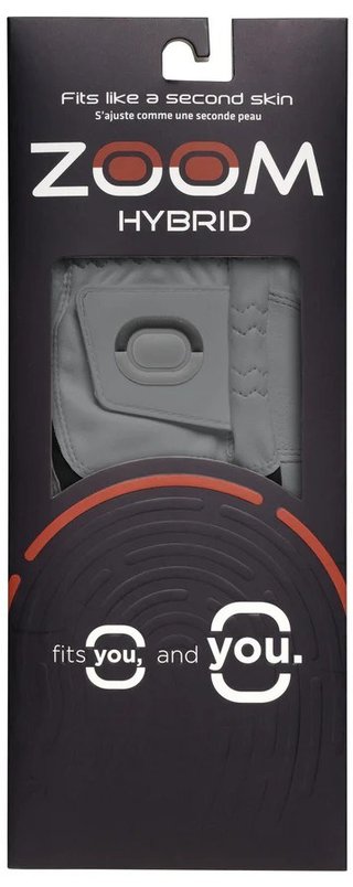 Zoom Zoom Hybrid heren golfhandschoen, grijs