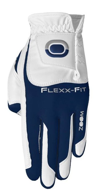 Zoom Zoom Hybrid dames golfhandschoen, wit/marine