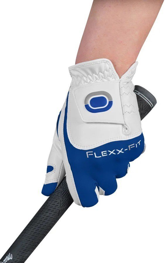 Zoom Zoom Hybrid dames golfhandschoen, wit/blauw