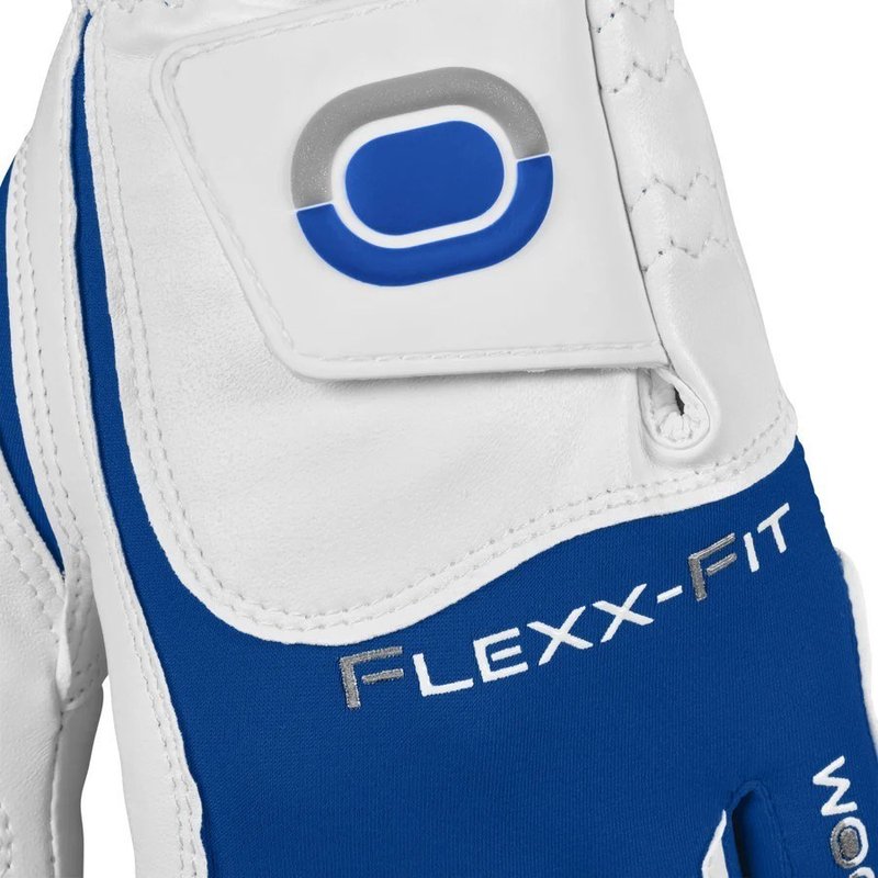 Zoom Zoom Hybrid dames golfhandschoen, wit/blauw