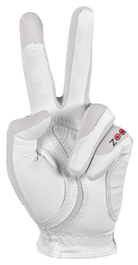 Zoom Zoom Weather Junior golfhandschoen, wit