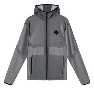 J.Lindeberg Jacquard heren hoodie, navy