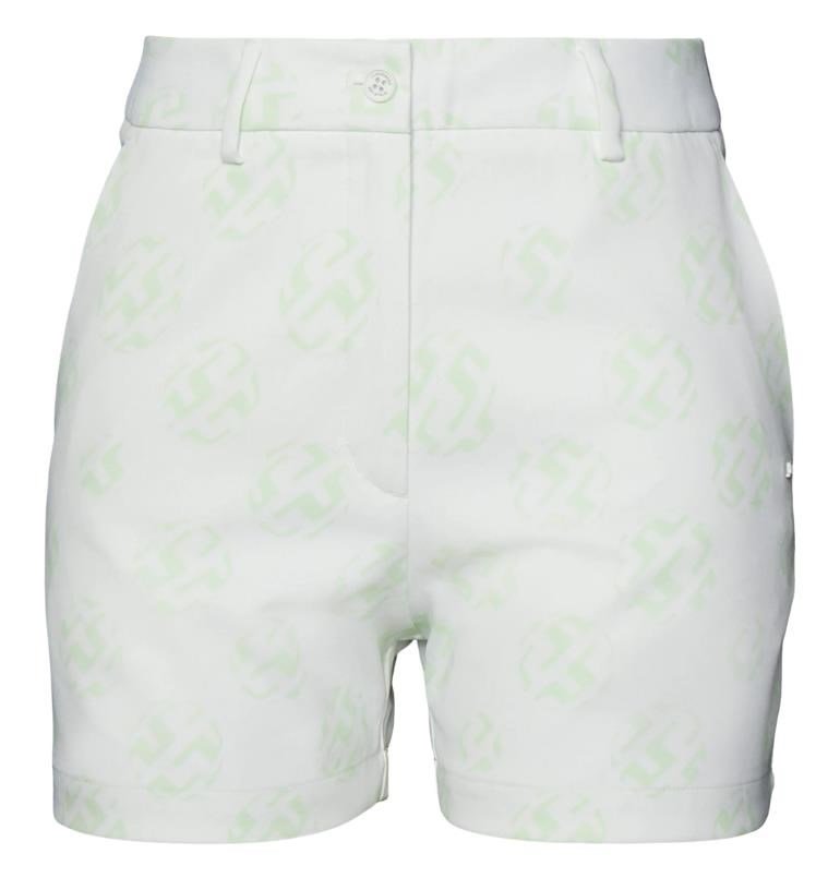 J.Lindeberg Gwen Printed dames shorts, white sphere dot