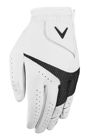 Callaway Weather Spann heren golfhandschoen, wit