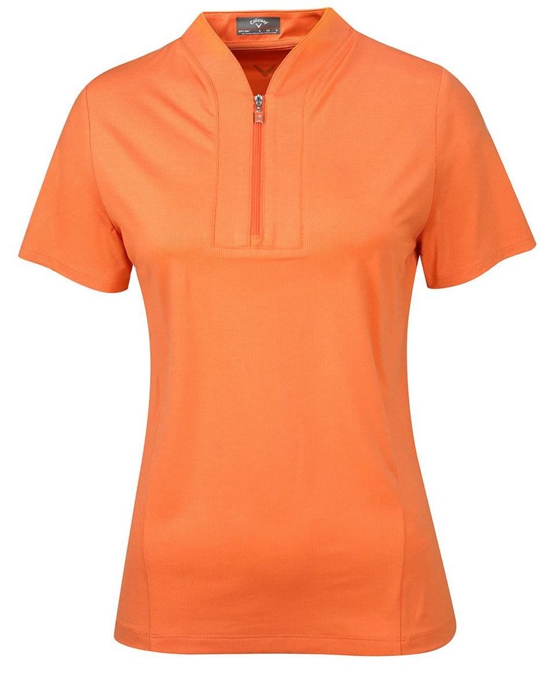 Callaway Tonal Heather dames polo, nectarine heather