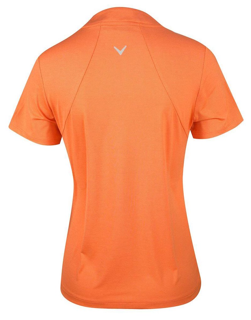 Callaway Tonal Heather dames polo, nectarine heather