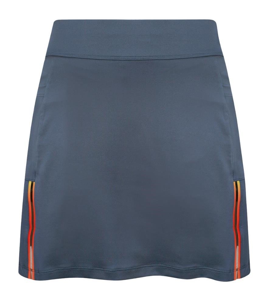 Callaway Chroma Stripe dames skort 2023, blue indigo