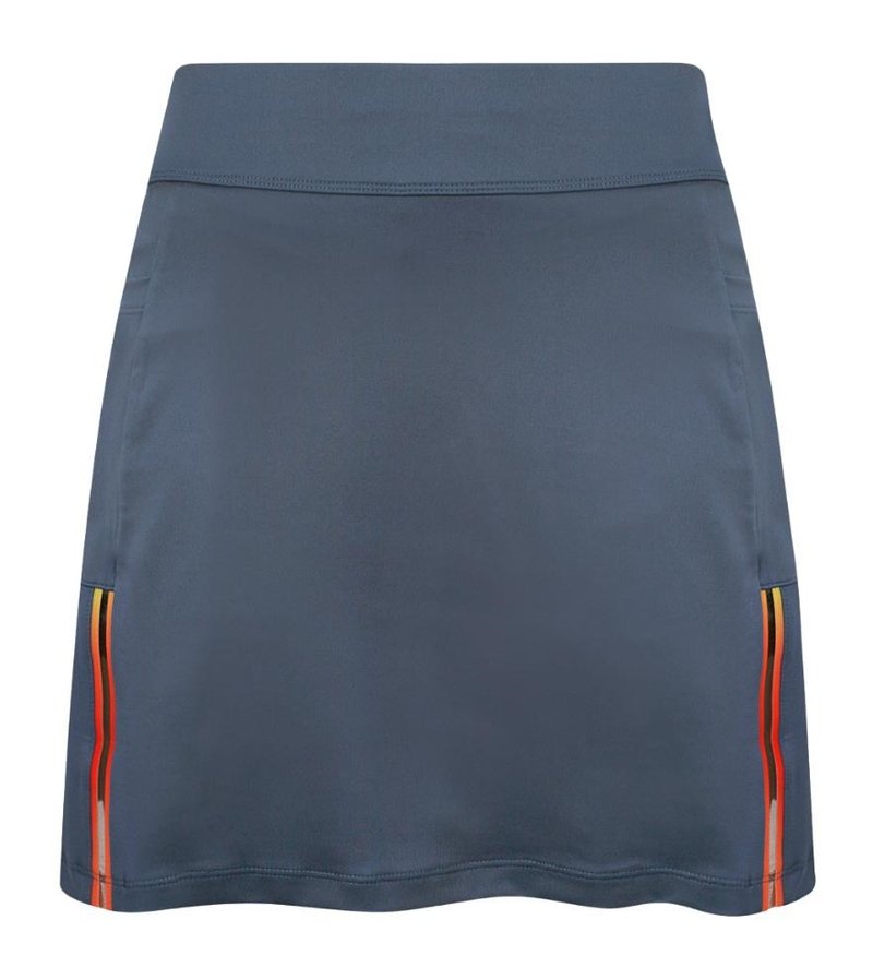 Callaway Chroma Stripe dames skort 2023, blue indigo