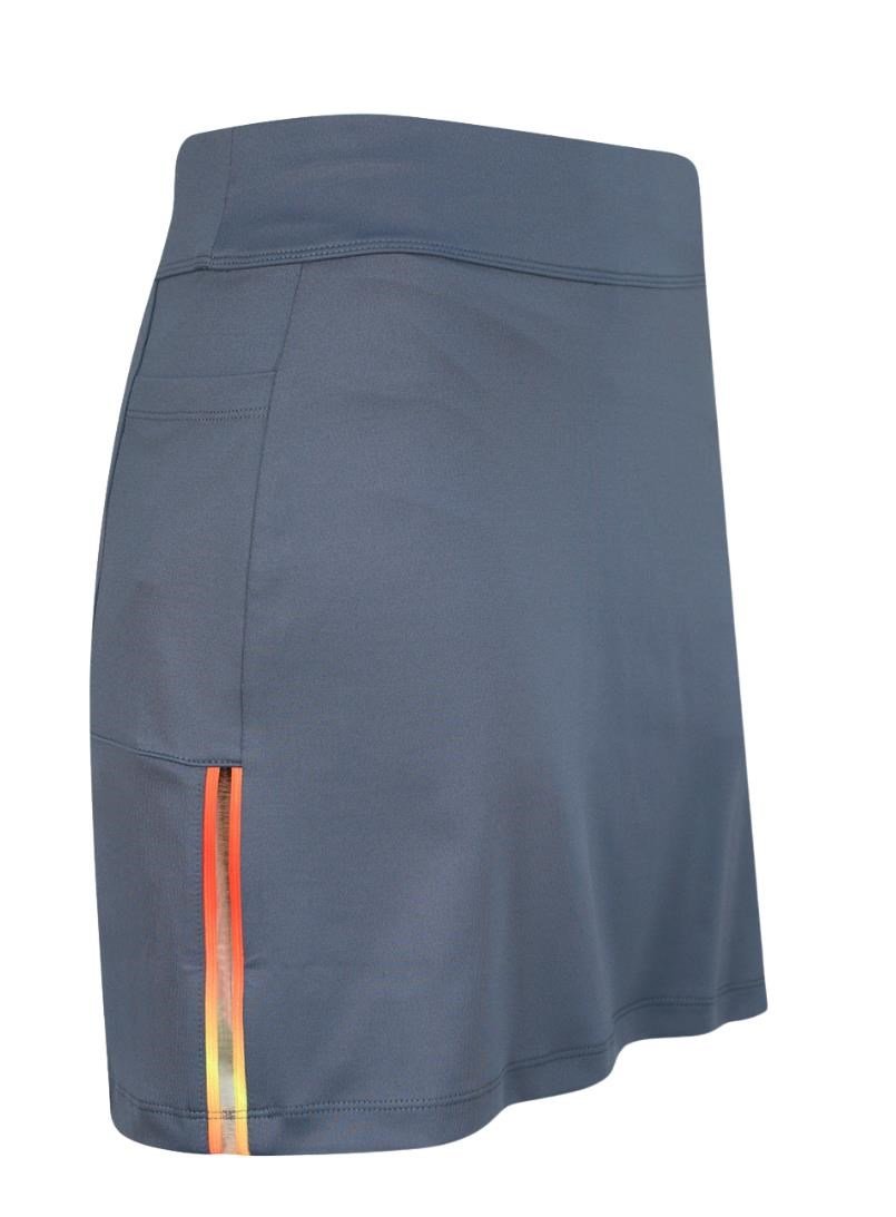 Callaway Chroma Stripe dames skort 2023, blue indigo