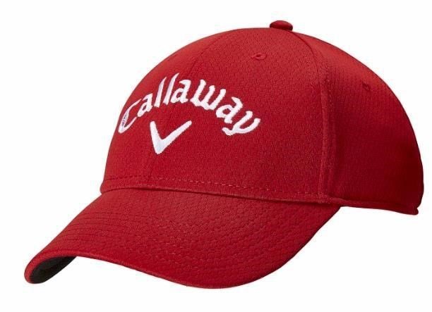 Callaway Side Crested heren pet, rood