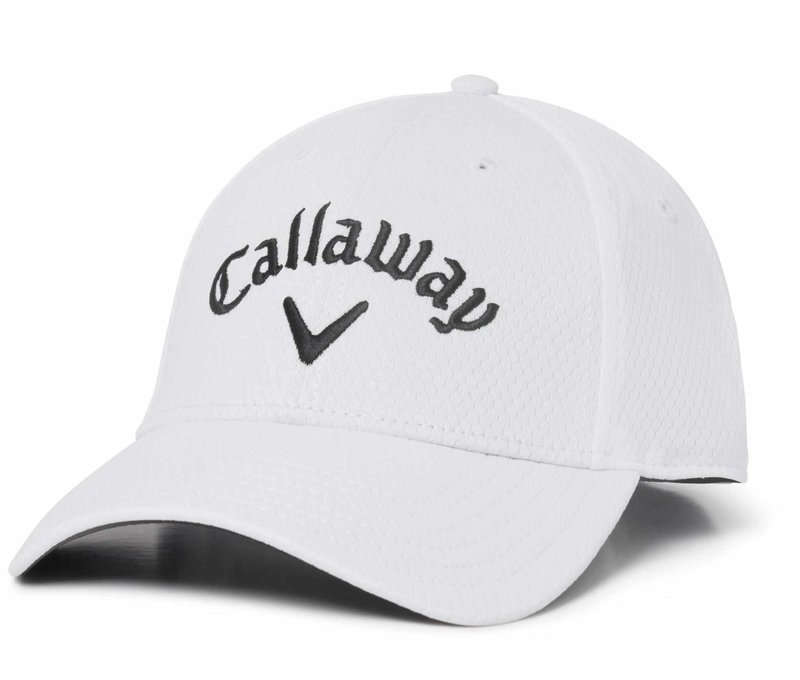Callaway Side Crested dames pet, wit