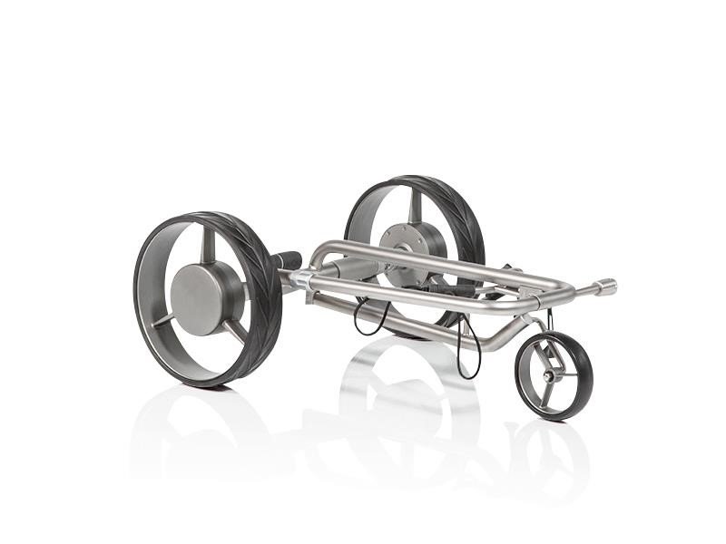 JuCad Drive SL Titan Silence 2.0 elektrische trolley, titanium