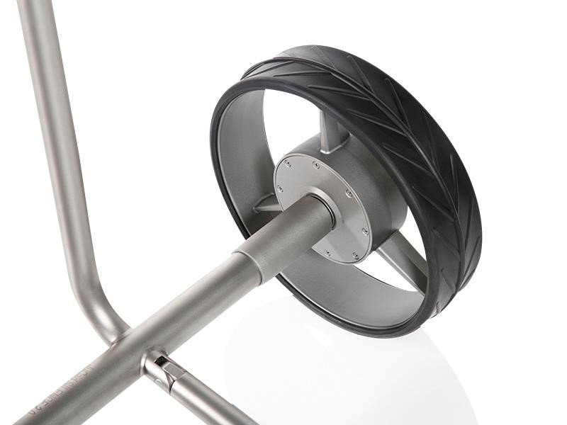 JuCad Drive SL Titan Silence 2.0 elektrische trolley, titanium
