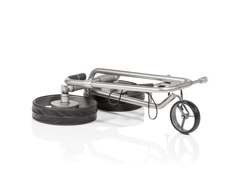 JuCad Drive SL Titan Silence 2.0 elektrische trolley, titanium