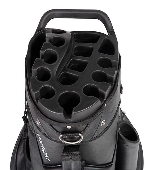 JuCad Manager Plus cart bag, zwart/grijs
