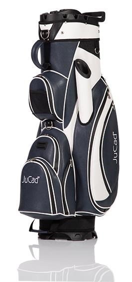 JuCad Manager Plus cart bag, donkerblauw/wit
