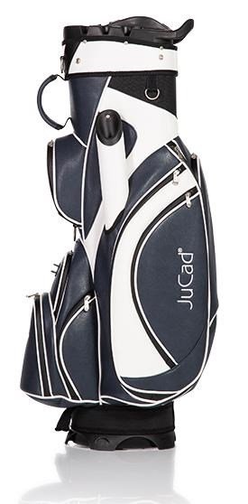JuCad Manager Plus cart bag, donkerblauw/wit