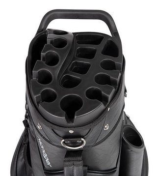 JuCad Manager Plus cart bag, donkerblauw/wit
