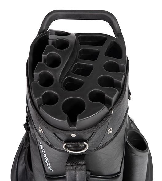 JuCad Manager Plus cart bag, donkerblauw/wit