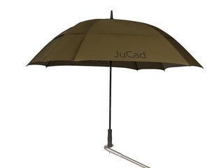 JuCad golfparaplu windbestendig 68" met pin, olijf