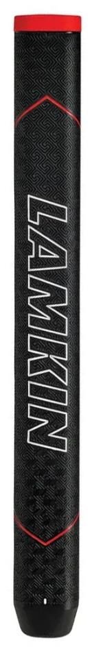 Lamkin SINKFIT Rubber Straight putter grip, STANDARD, zwart/rood