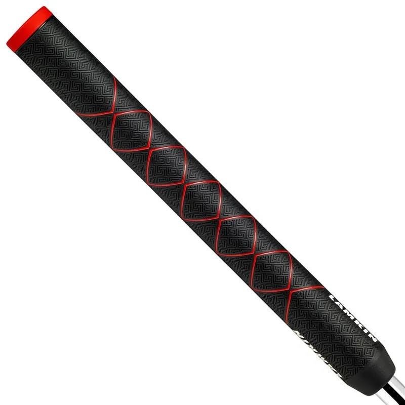 Lamkin SINKFIT Rubber Straight putter grip, STANDARD, zwart/rood