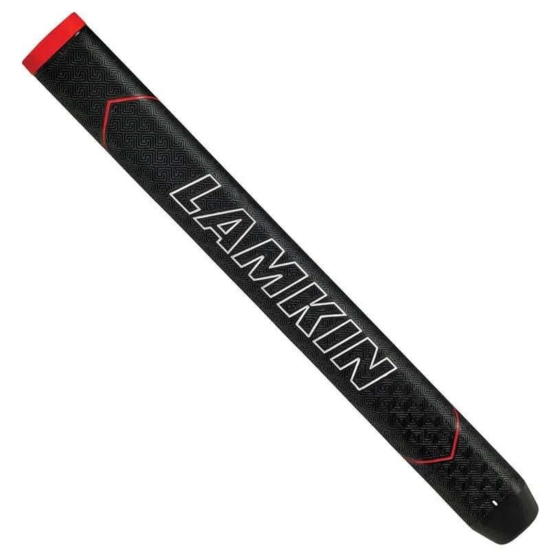 Lamkin SINKFIT Rubber Straight putter grip, STANDARD, zwart/rood