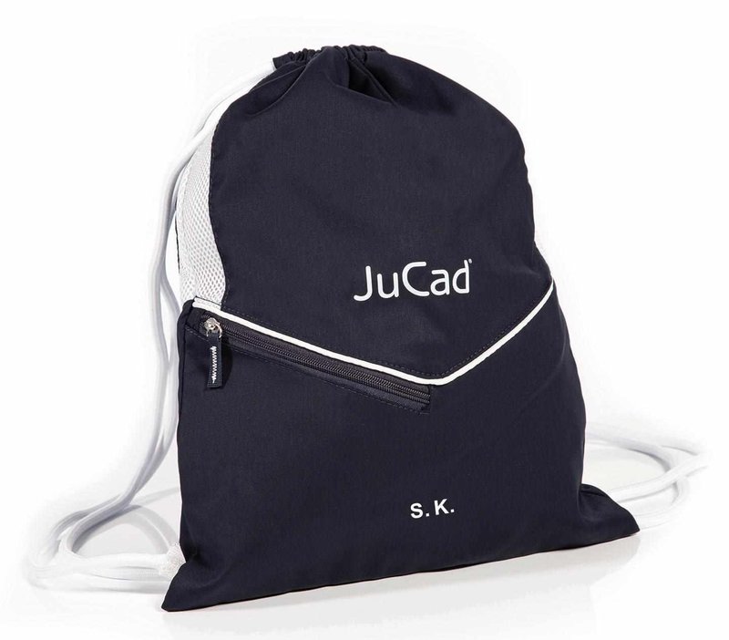 JuCad JuCad drawstring sports bag, blauw