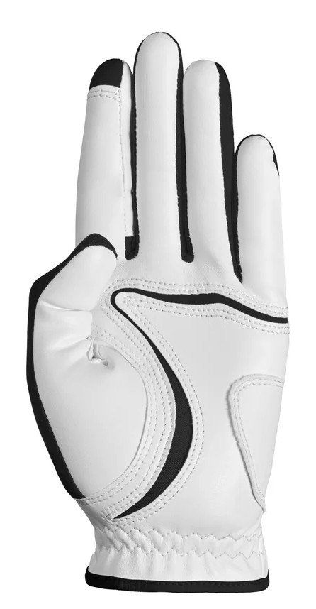 Zoom Zoom Hybrid heren golfhandschoen, wit/zwart/rood