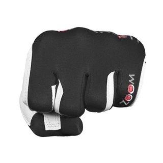 Zoom Zoom Hybrid heren golfhandschoen, wit/zwart/rood