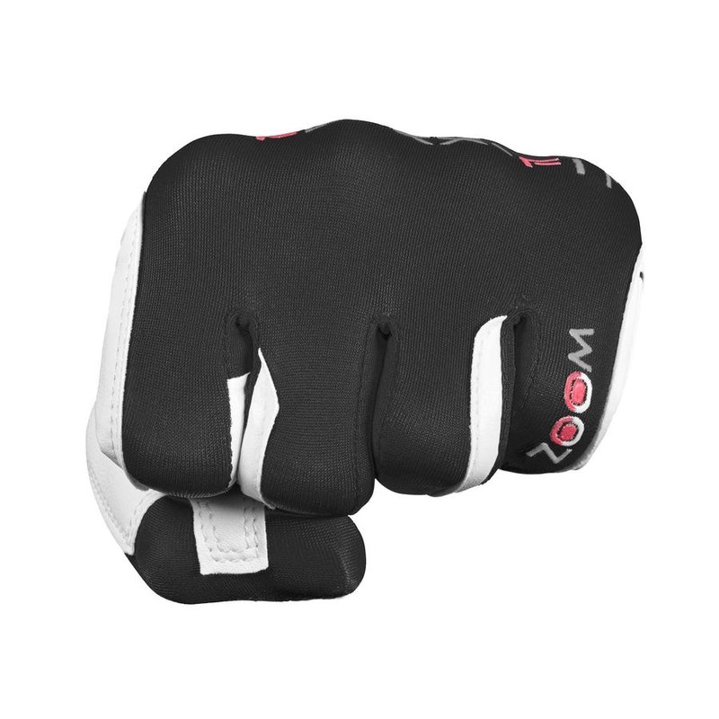 Zoom Zoom Hybrid heren golfhandschoen, wit/zwart/rood