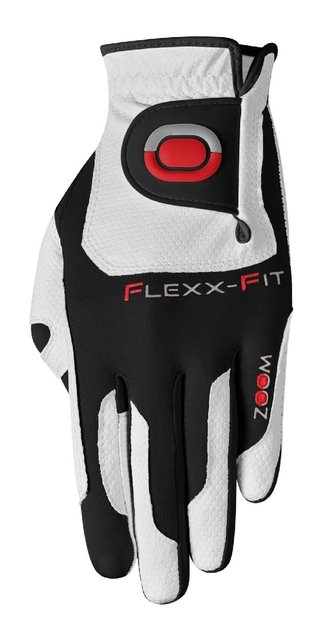 Zoom Zoom Weather Junior golfhandschoen, wit/zwart/rood