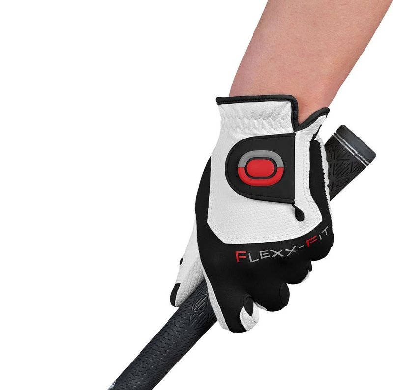 Zoom Zoom Weather Junior golfhandschoen, wit/zwart/rood
