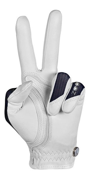 Zoom Zoom Sun Style dames golfhandschoen, wit/marine