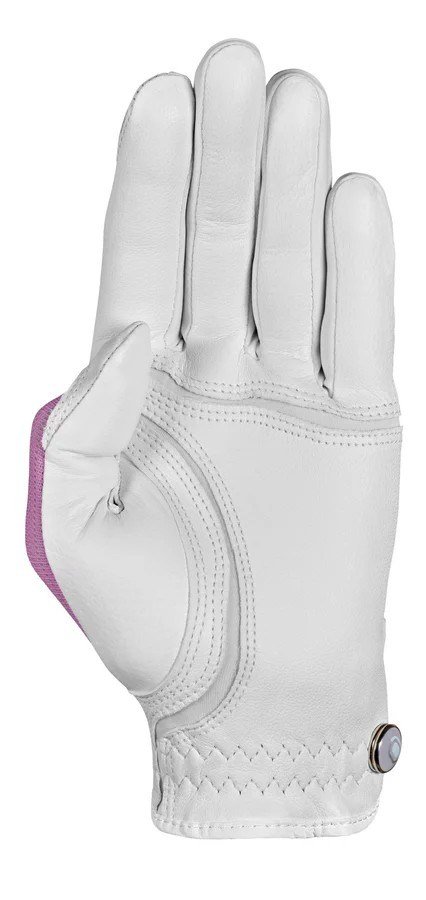 Zoom Zoom Sun Style dames golfhandschoen, wit/roze