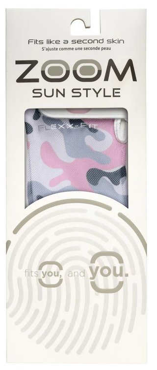 Zoom Zoom Sun Style camouflage dames golfhandschoen, wit/roze