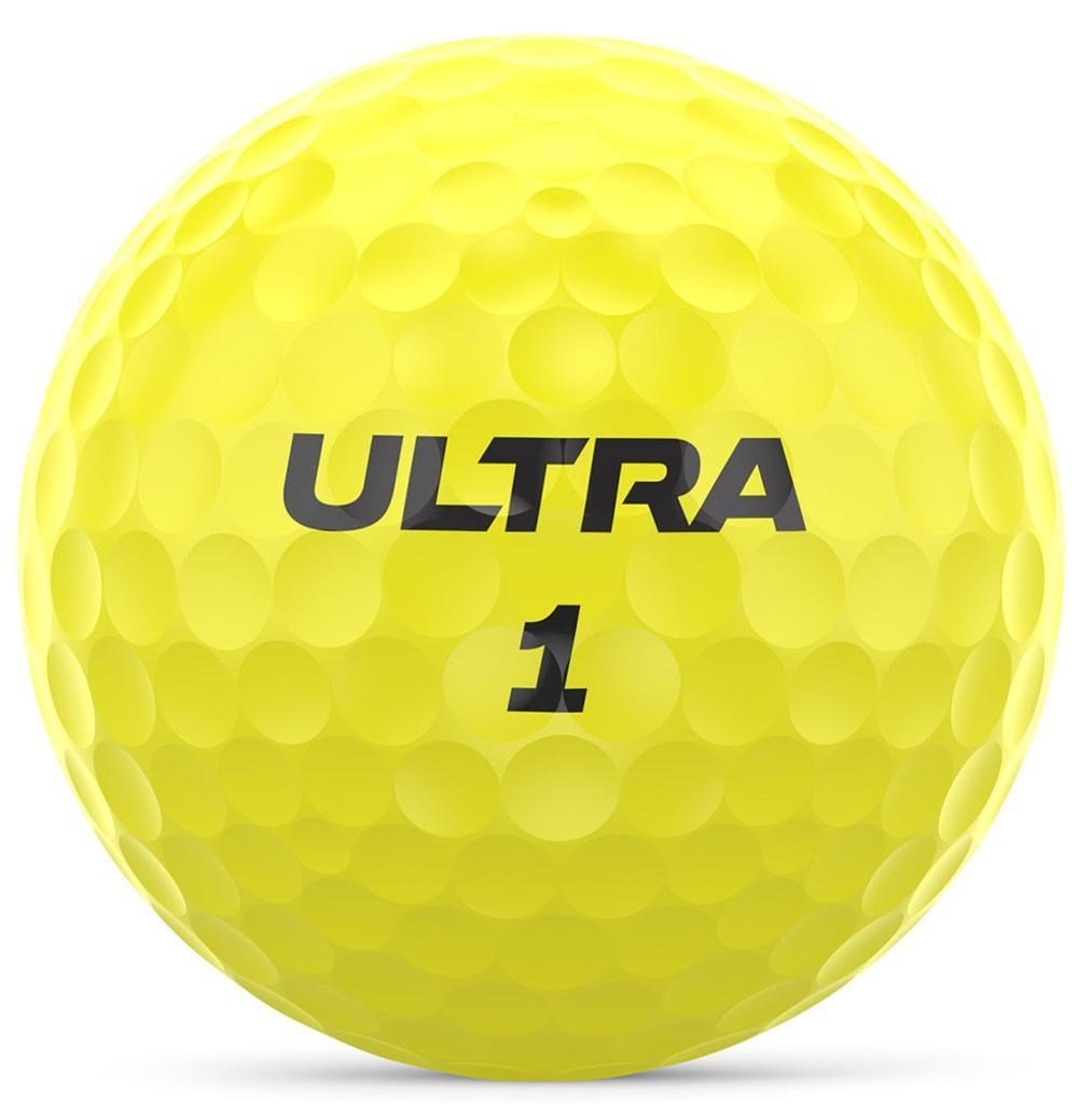Wilson Ultra Distance golfballen, geel