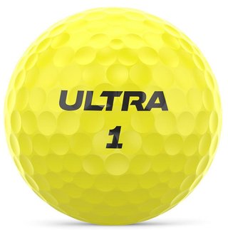 Wilson Ultra Distance golfballen, geel