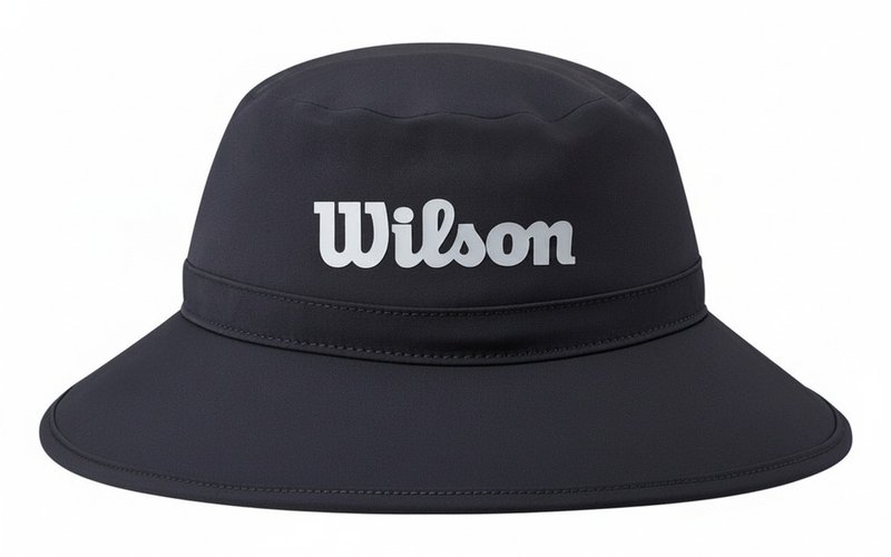 Wilson Rain heren golfhoed, zwart