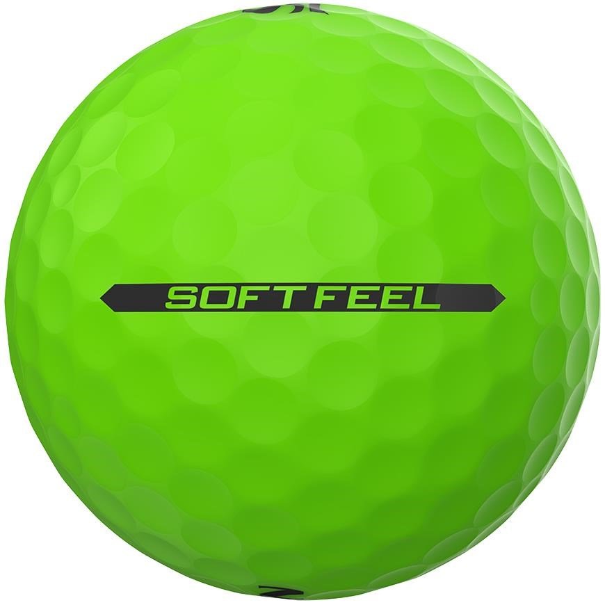 Srixon Soft Feel Brite golfballen, groen