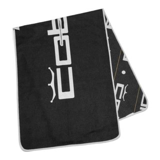 Cobra Players Microfiber Tour handdoek, zwart