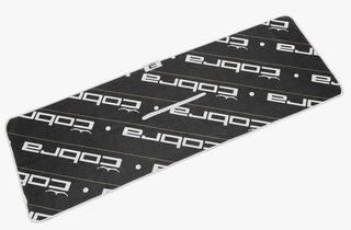 Cobra Players Microfiber Tour handdoek, zwart