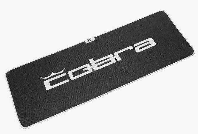 Cobra Players Microfiber Tour handdoek, zwart