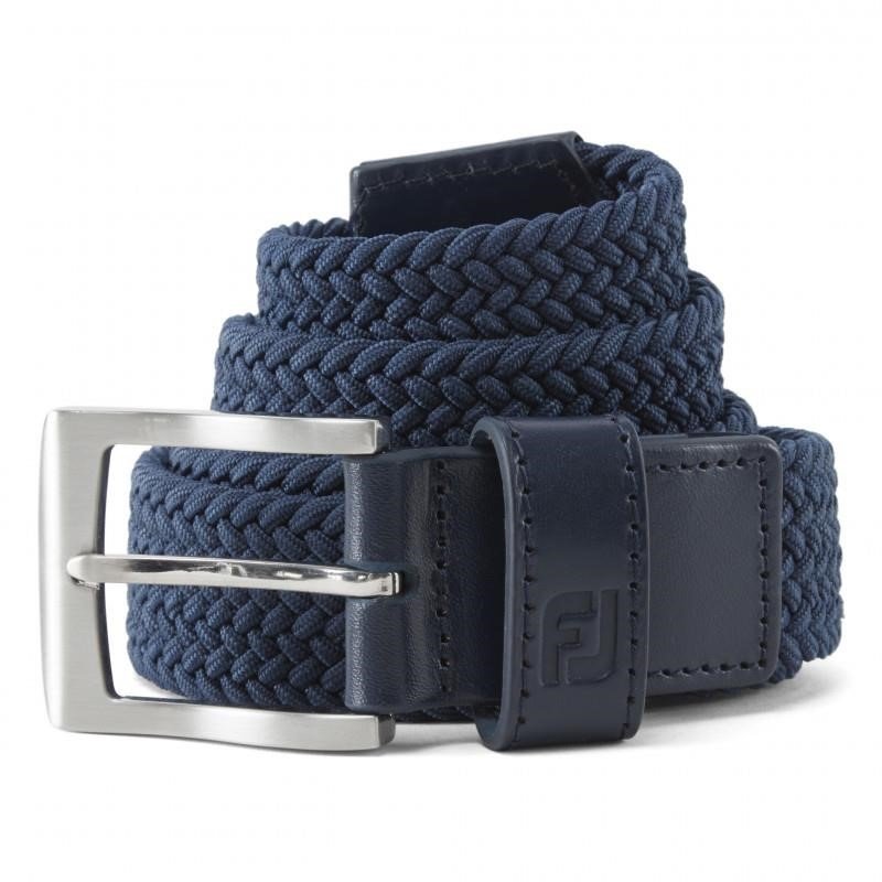 FootJoy Braided heren riem, navy