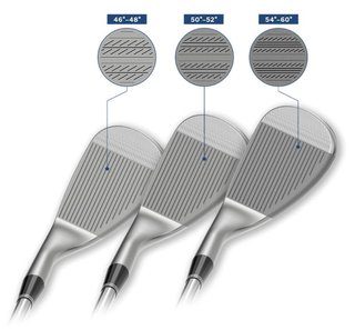 Cleveland RTX 6 ZipCore Tour Satin heren wedge, staal
